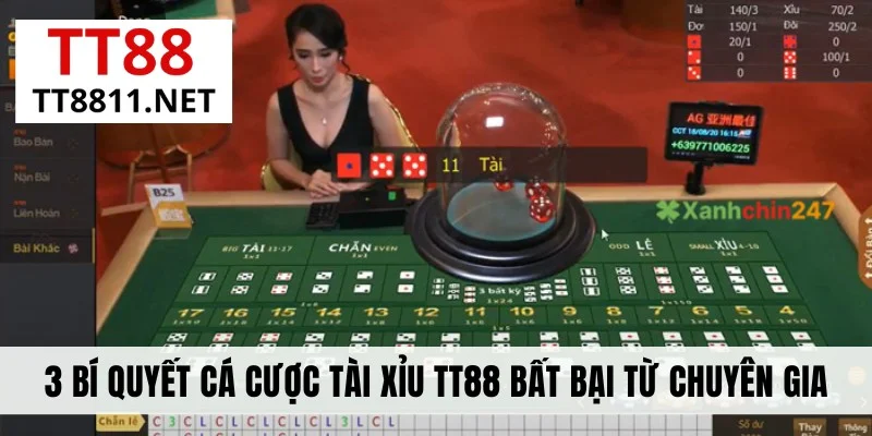 3 bí quyết cá cược Tài xỉu TT88 bất bại từ chuyên gia